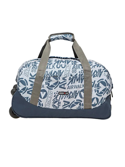 Camo Polyester 27.5 cms Ash Grey Softsided Carry-On Cabin Trolley Bag (CA110FAG)