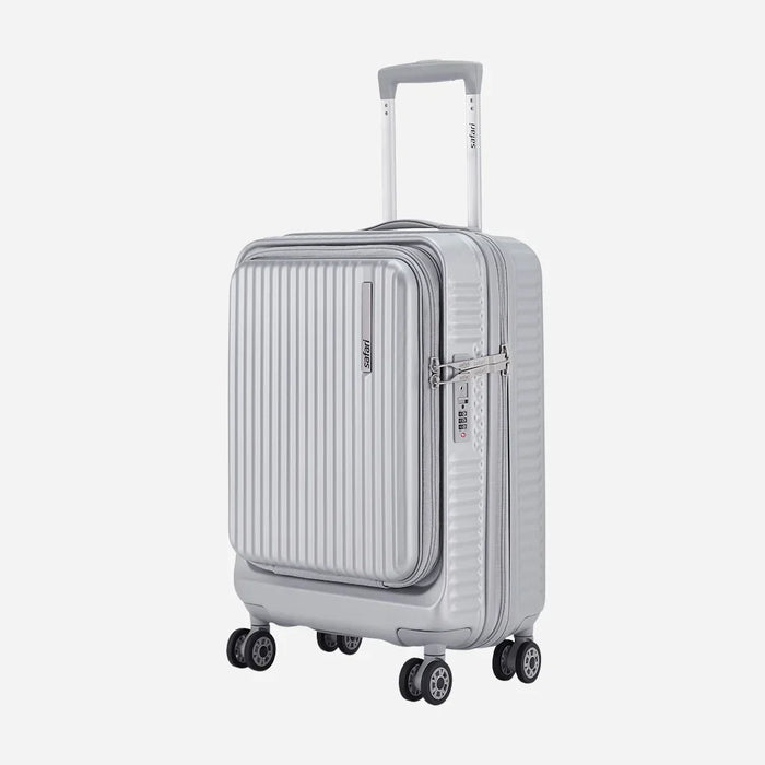 Safari Select Recoil Cabin Trolley Bag with Laptop Compartment, TSA Lock, Dual wheels and Anti-Theft Zipper