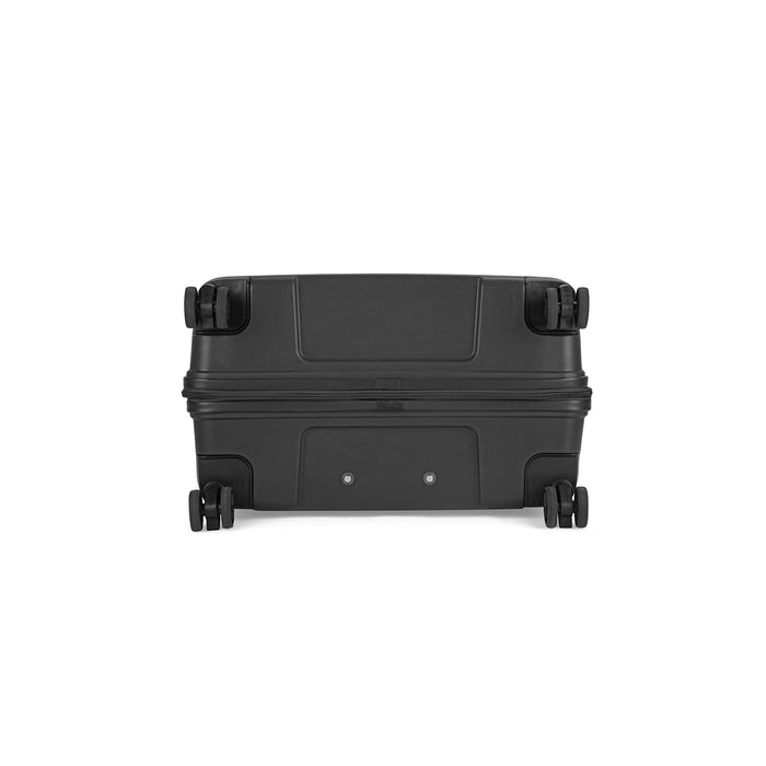 Jude 56cm Polypropylene Hardsided Cabin Luggage 8W Black Strolley