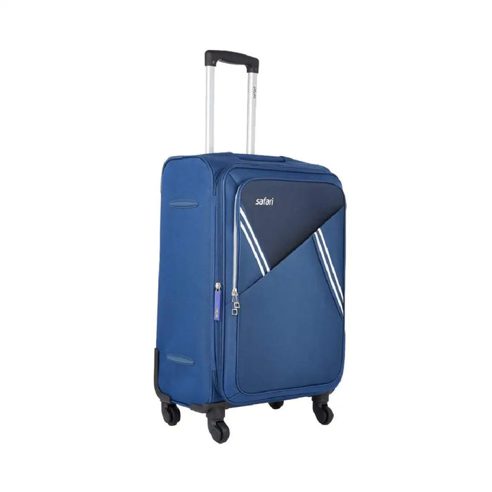 Soft-Sided Polyester Luggage Set (Small & Medium (Set of 2), (68 cm & 58 cm Blue)