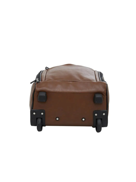 RUs Polyester 34 cms Black Softsided Carry-On Cabin Trolley Bag