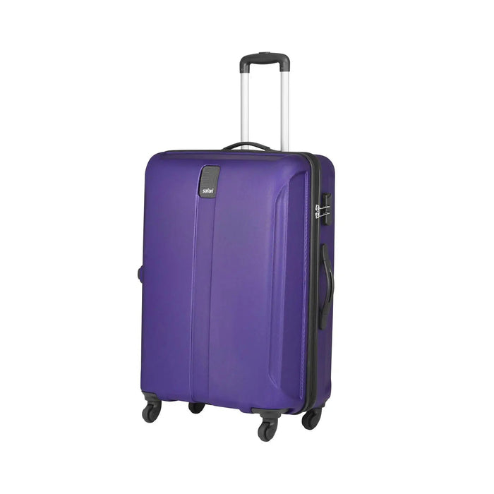 Thorium Sharp Antiscratch 77 Cms Polycarbonate Purple Check-In 4 wheels Hard Suitcase