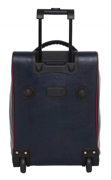 RUs Polyester 34 cms Black Softsided Carry-On Cabin Trolley Bag
