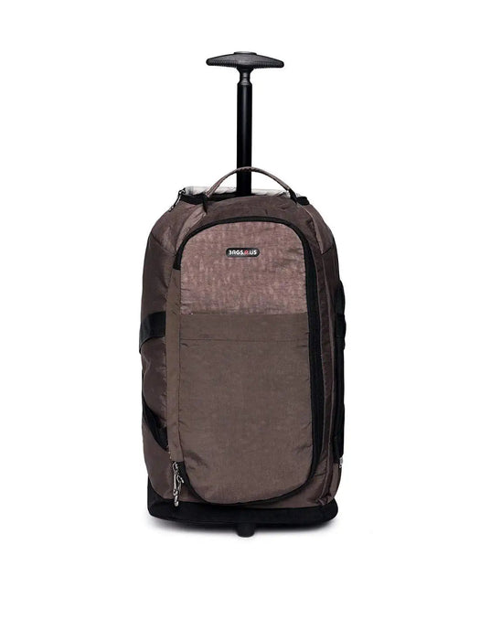 RUs Polyester 34 cms Black Softsided Carry-On Cabin Trolley Bag