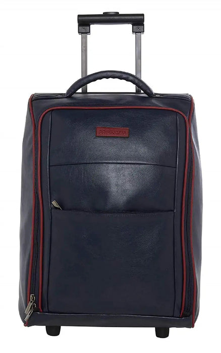 RUs Polyester 34 cms Black Softsided Carry-On Cabin Trolley Bag