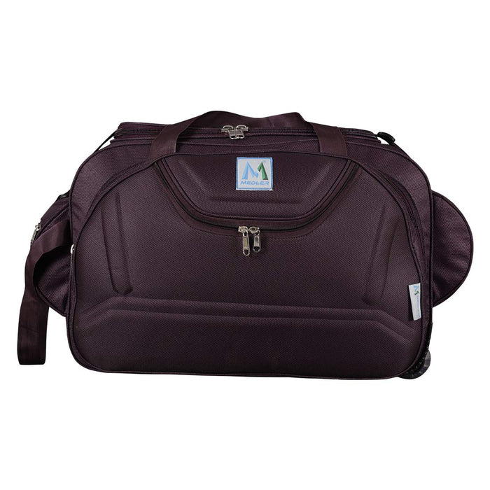 Epoch Nylon 55 litres Waterproof Strolley Duffle Bag- 2 Wheels - Luggage Bag - (Wine)