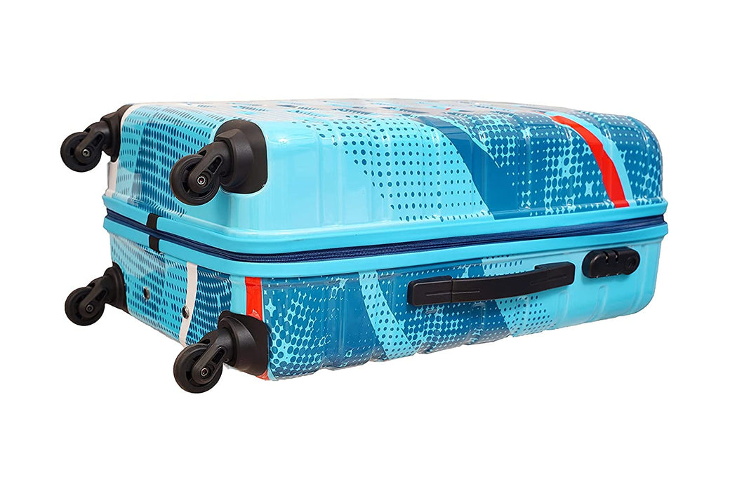 Polycarbonate 7.87 inches Hard Suitcase (Rediance set_Blue)
