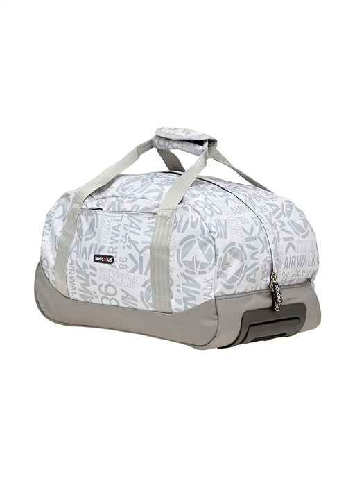 Camo Polyester 27.5 cms Ash Grey Softsided Carry-On Cabin Trolley Bag (CA110FAG)
