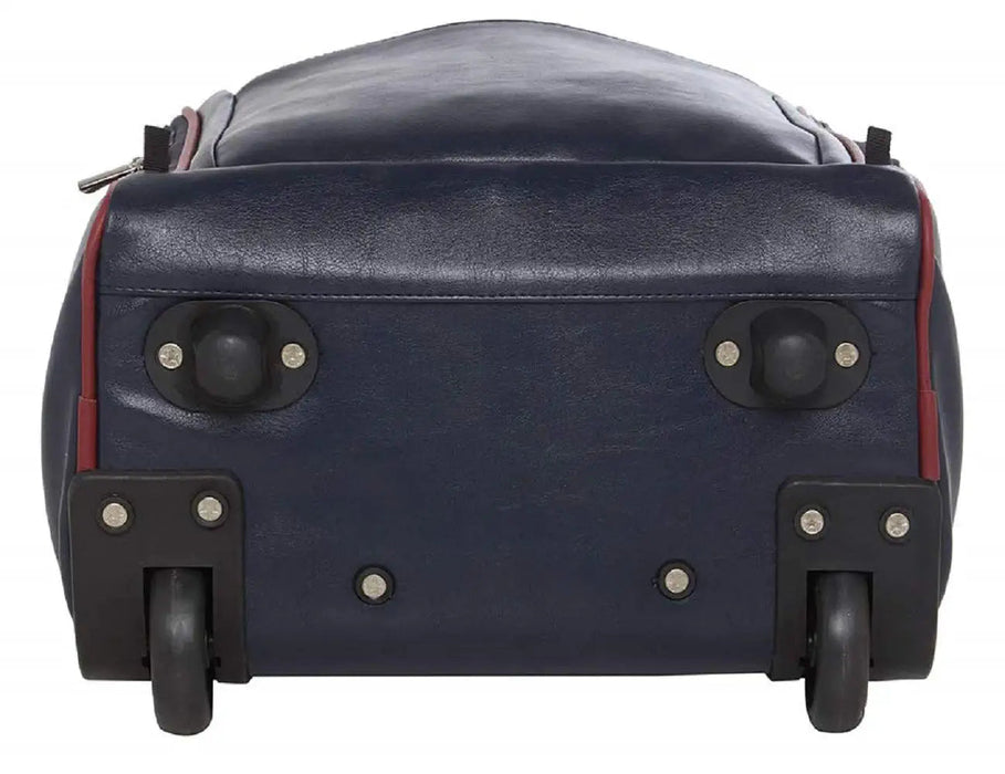 RUs Polyester 34 cms Black Softsided Carry-On Cabin Trolley Bag