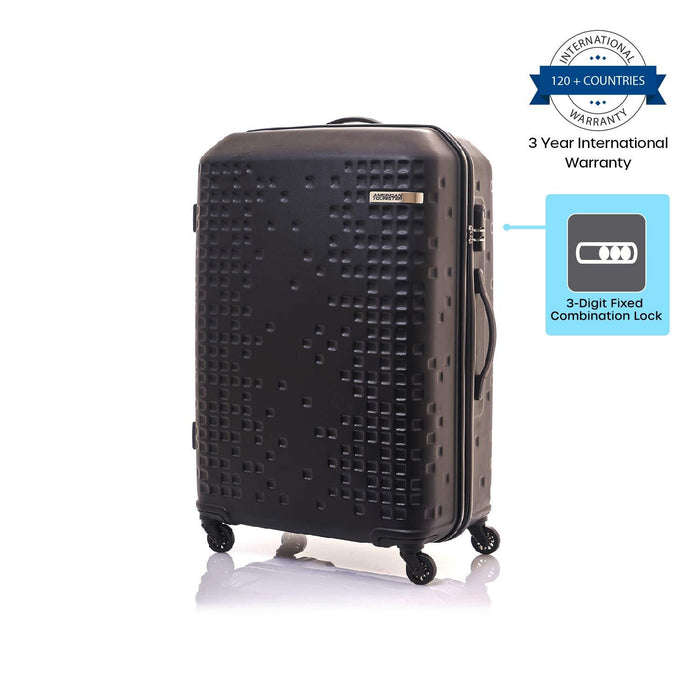 Cruze ABS 55 cms Black Hardsided Carry-On