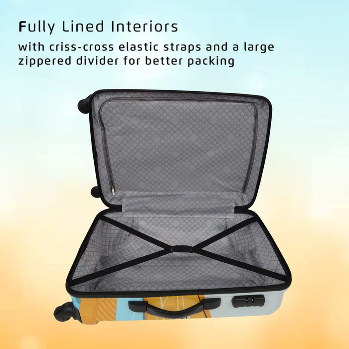 Polycarbonate 11.02 inches Hard Check-in Luggage Suitcase