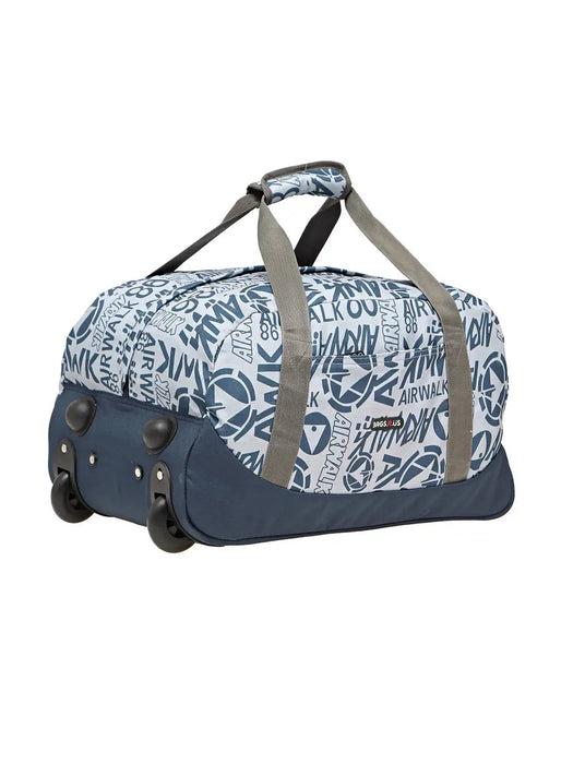 Camo Polyester 27.5 cms Ash Grey Softsided Carry-On Cabin Trolley Bag (CA110FAG)