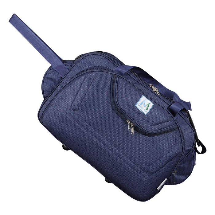 Epoch Nylon 55 litres Waterproof Strolley Duffle Bag- 2 Wheels - Luggage Bag - (Wine)