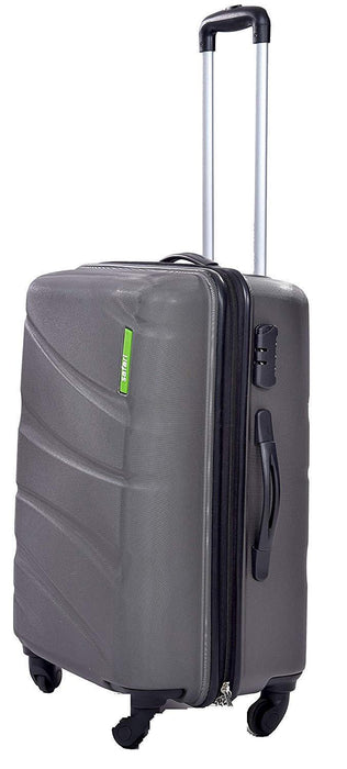 (Set of 3 Pieces) Small Medium and Large 4W HARDSIDED Cabin Checkin STROLLY Luggage (Grey)