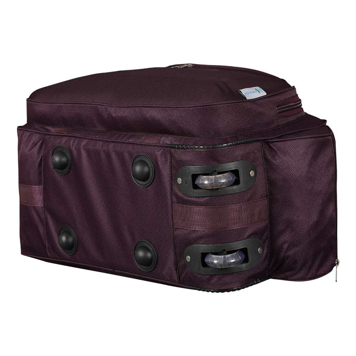 Epoch Nylon 55 litres Waterproof Strolley Duffle Bag- 2 Wheels - Luggage Bag - (Wine)