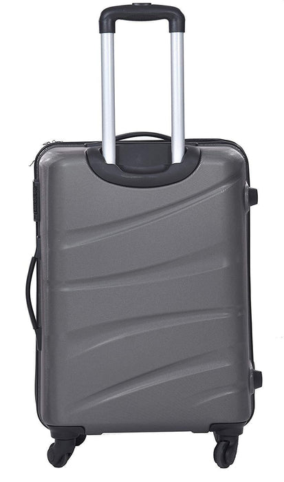 (Set of 3 Pieces) Small Medium and Large 4W HARDSIDED Cabin Checkin STROLLY Luggage (Grey)