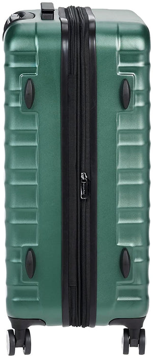 Spinner Luggage with Built-In TSA Lock - 3-Piece Set (21", 26", 30"), Green