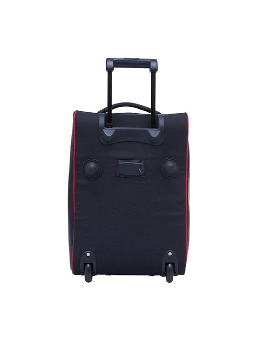 RUs Polyester 34 cms Black Softsided Carry-On Cabin Trolley Bag