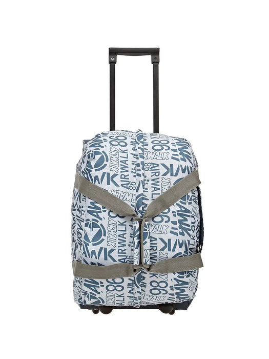 Camo Polyester 27.5 cms Ash Grey Softsided Carry-On Cabin Trolley Bag (CA110FAG)