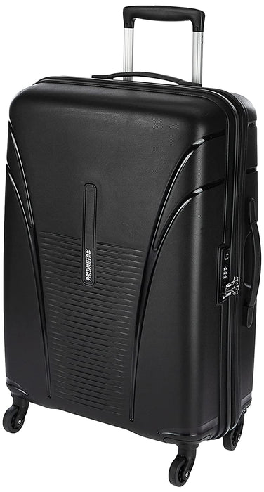 Polypropylene 68 cms Black Hardsided Check-in Luggage