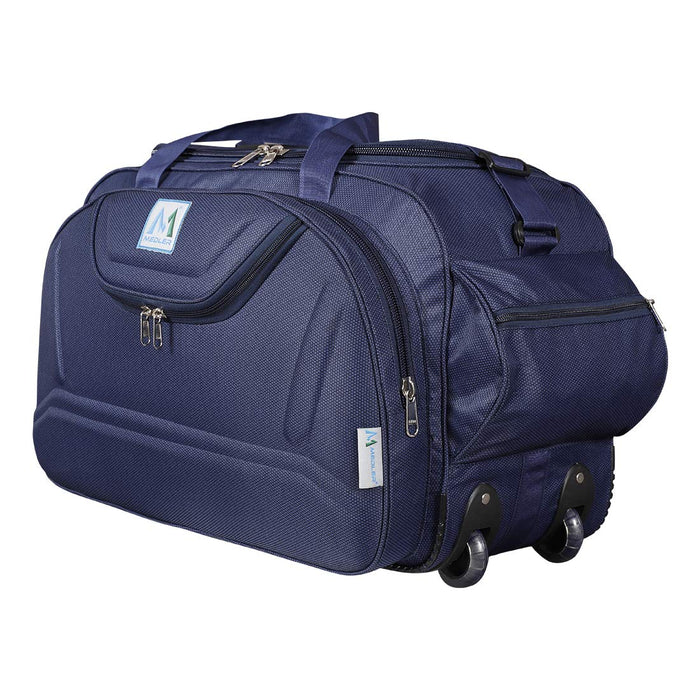 Epoch Nylon 55 litres Waterproof Strolley Duffle Bag- 2 Wheels - Luggage Bag - (Wine)