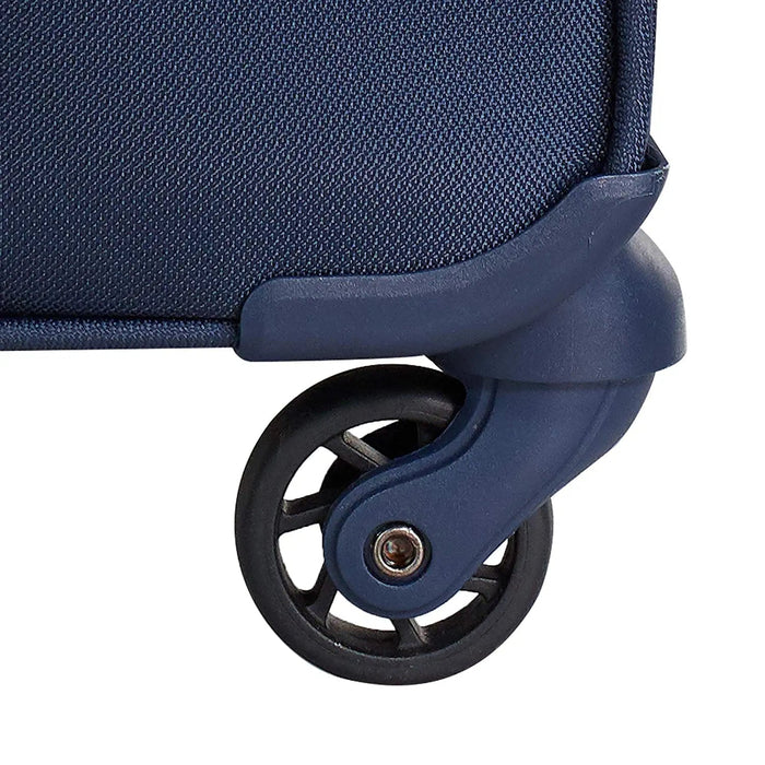 Polyester 80.5 Cms Navy Blue Softsided Check-in Luggage (Stairw81Nbl)