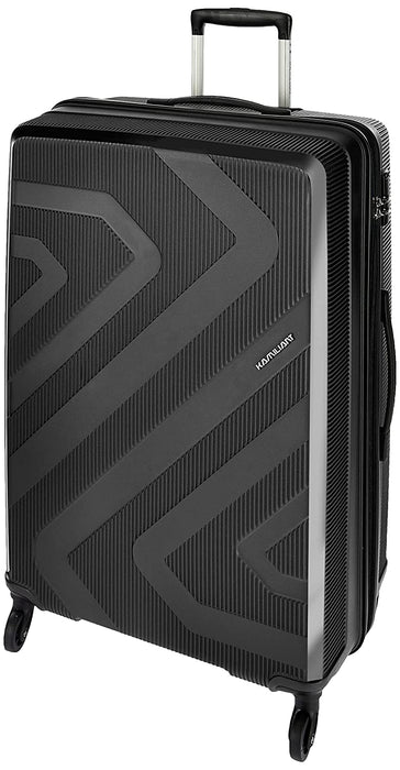 Kiza Polypropylene 79 cms Black Hardsided Check-in Luggage