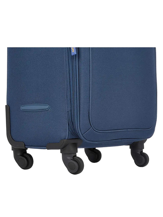 Polyester 68 cms Blue Softsided Check-in Luggage (TRIGON654WBLU)