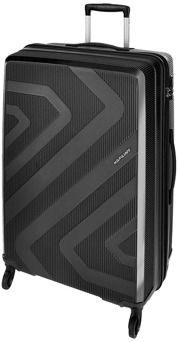 Kiza Polypropylene 79 cms Black Hardsided Check-in Luggage