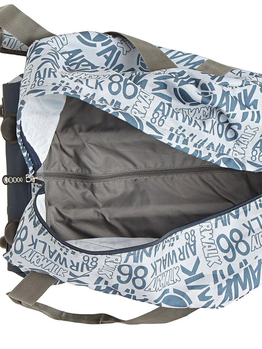 Camo Polyester 27.5 cms Ash Grey Softsided Carry-On Cabin Trolley Bag (CA110FAG)