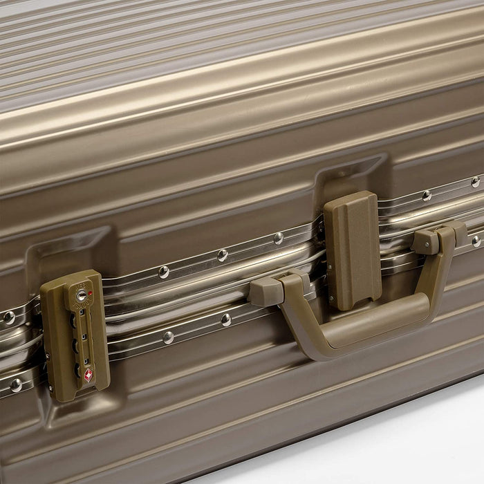 2-Piece Set Aluminium Frame Ultra-Light Hardside Expandable, Built-in TSA Lock, Zipperless Luggage