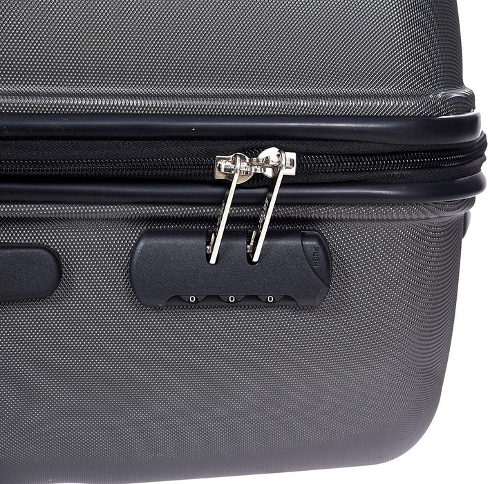 (Set of 3 Pieces) Small Medium and Large 4W HARDSIDED Cabin Checkin STROLLY Luggage (Grey)