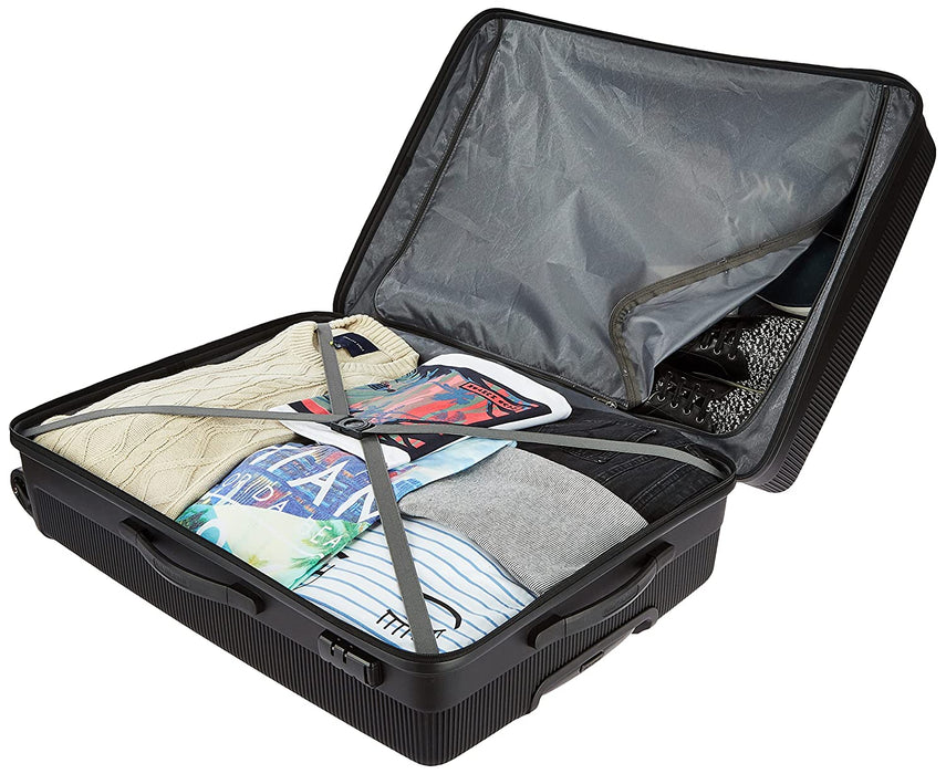 Kiza Polypropylene 79 cms Black Hardsided Check-in Luggage