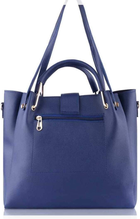 Women Blue Hand-held Bag