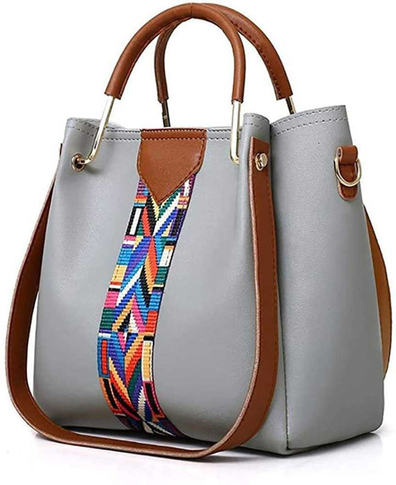 Women Grey Handbag  (Pack of: 4)
