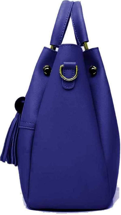Women Blue Handbag  (Pack of: 3)