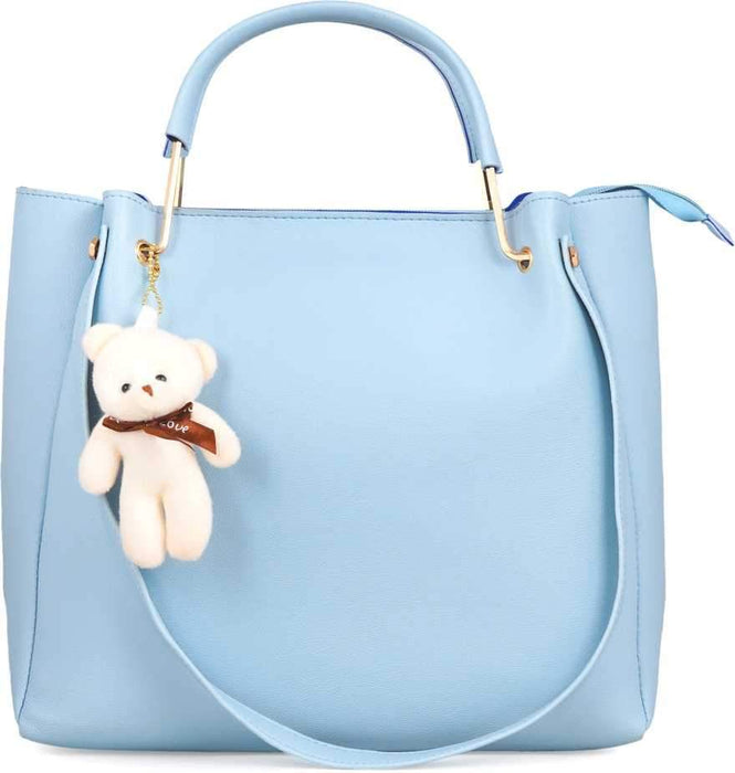 Women Blue Hand-held Bag  (Pack of: 4)