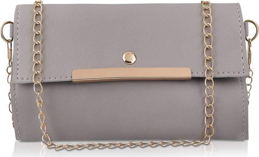 Women Grey Handbag  (Pack of: 3)